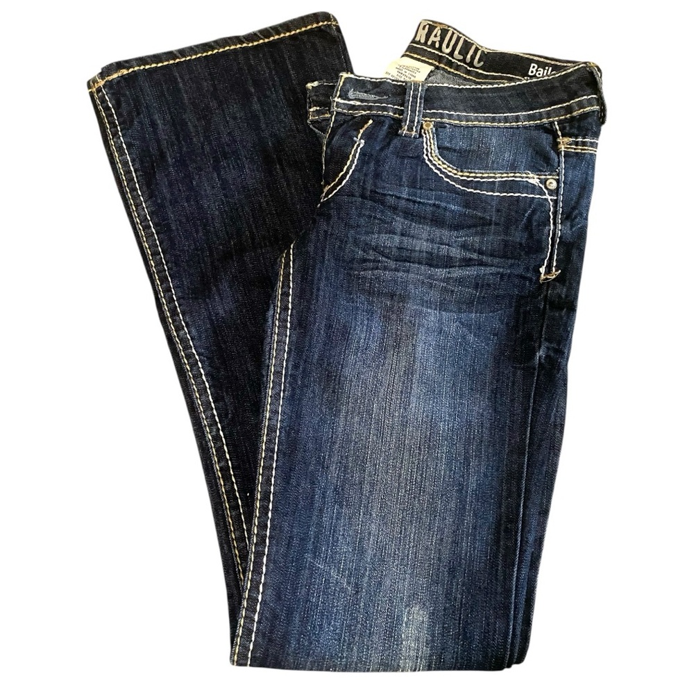 Hydraulic Bailey Slim Boot Cut Dark Blue Denim Women’s Jeans Size 26